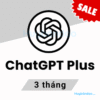 Tài khoản ChatGPT Plus gia hạn