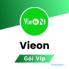 Nâng cấp Vieon gói Vip