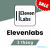 Nâng cấp tài khoản Elevenlabs