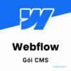 Webflow gói CMS